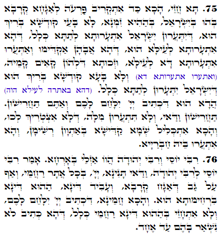 Holy Zohar text. Daily Zohar -2644