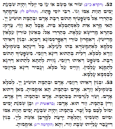 Holy Zohar text. Daily Zohar -2721