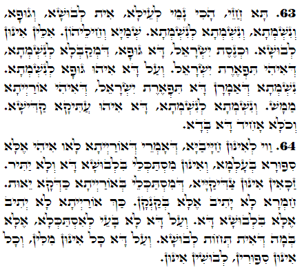 Holy Zohar text. Daily Zohar -2753