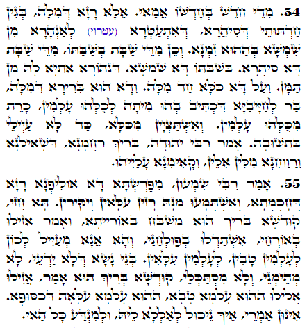 Holy Zohar text. Daily Zohar -2754