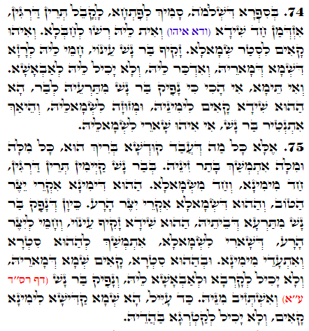 Holy Zohar text. Daily Zohar -2800