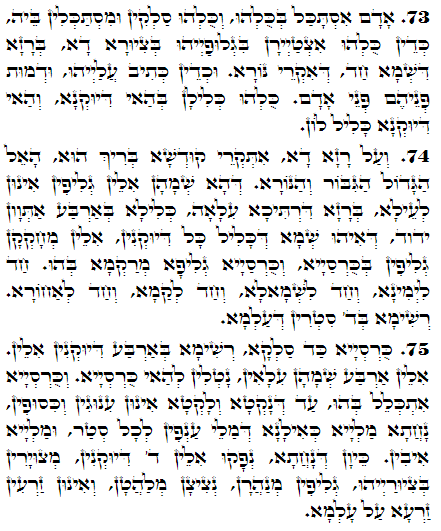 Holy Zohar text. Daily Zohar -2811