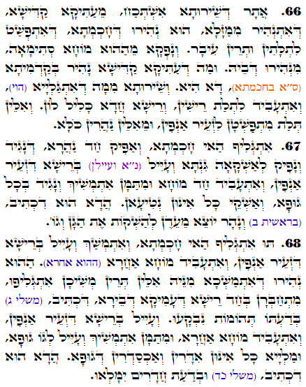 Holy Zohar text. Daily Zohar -2844