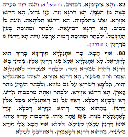 Holy Zohar text. Daily Zohar -2962