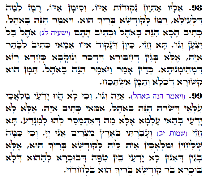 Holy Zohar text. Daily Zohar -3189