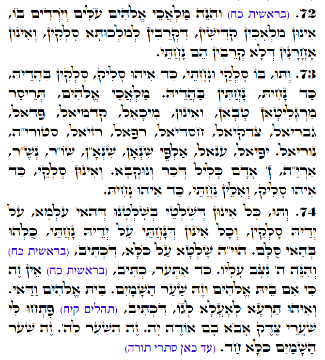 Holy Zohar text. Daily Zohar -3205