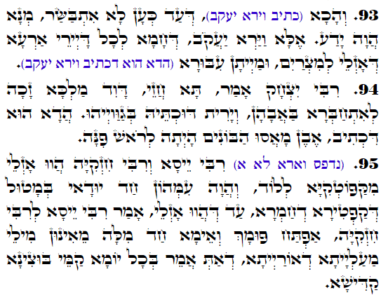 Holy Zohar text. Daily Zohar -3226