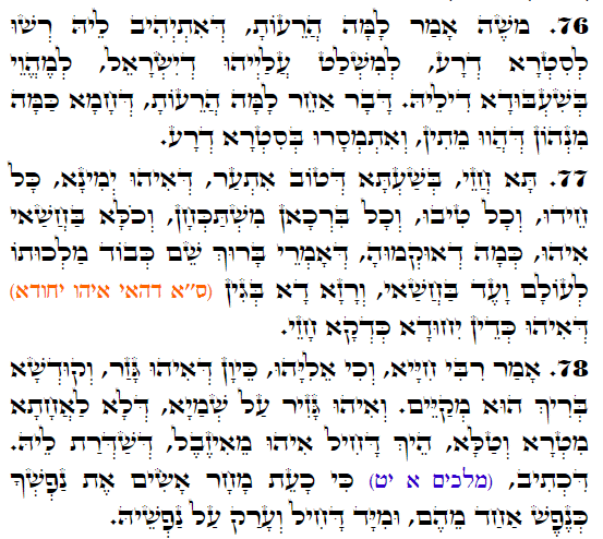 Holy Zohar text. Daily Zohar -3228