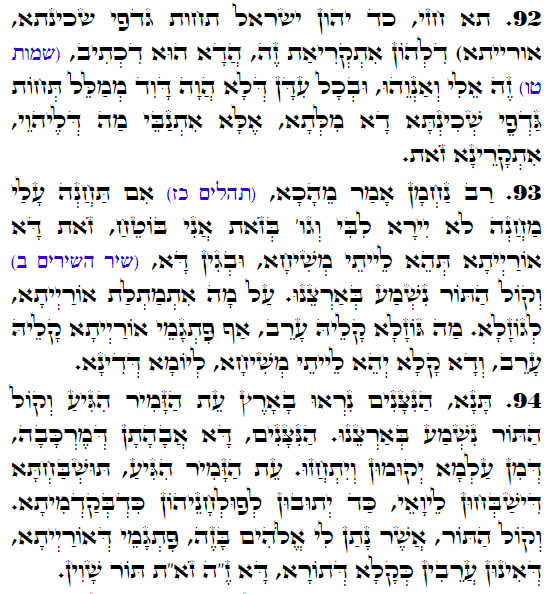 Holy Zohar text. Daily Zohar -3236
