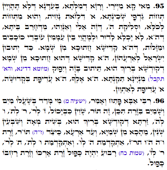 Holy Zohar text. Daily Zohar -3237