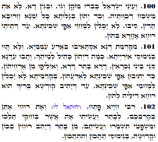 Holy Zohar text. Daily Zohar -3239