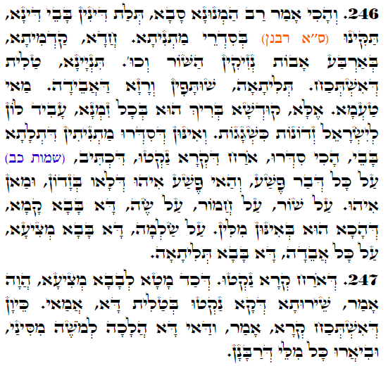 Holy Zohar text. Daily Zohar -3399
