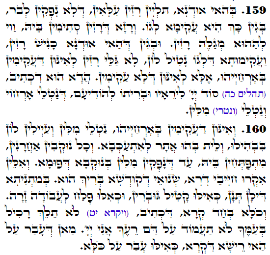 Holy Zohar text. Daily Zohar -3434