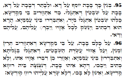 Holy Zohar text. Daily Zohar -3525