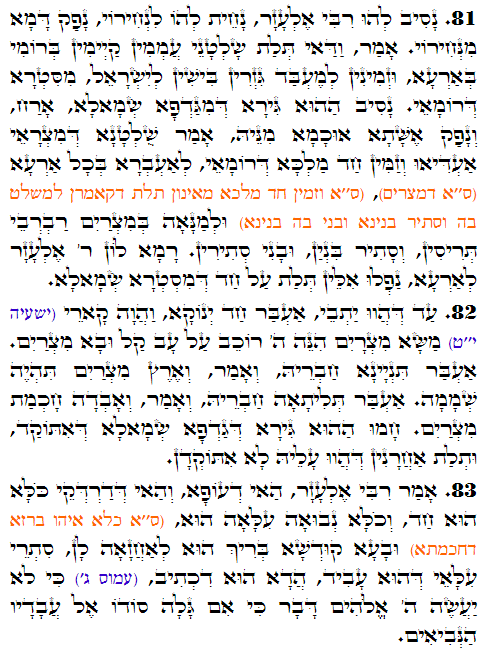 Holy Zohar text. Daily Zohar -3537