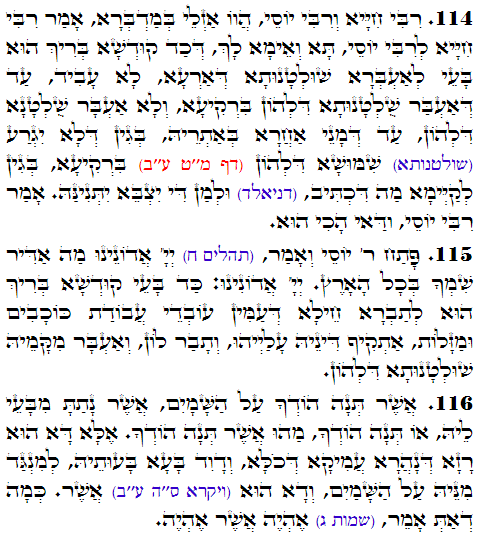 Holy Zohar text. Daily Zohar -3554