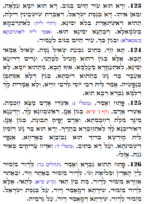 Holy Zohar text. Daily Zohar -3557