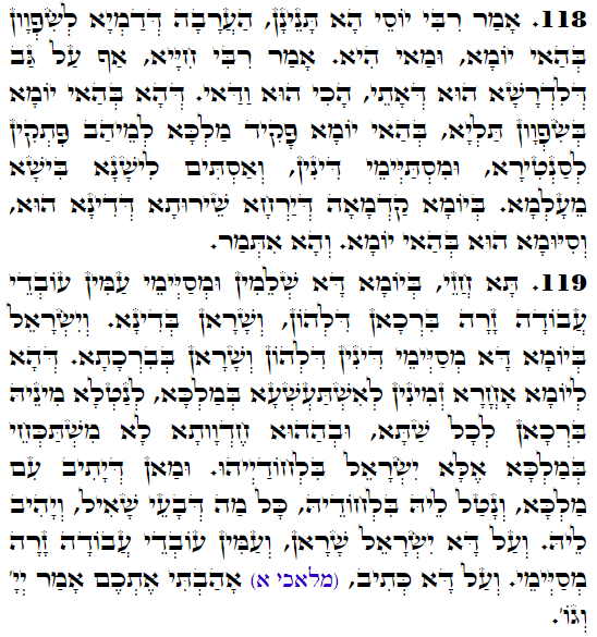Holy Zohar text. Daily Zohar -3604