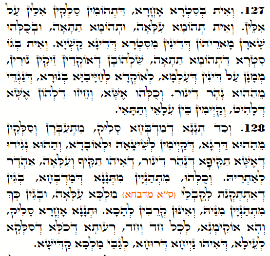 Holy Zohar text. Daily Zohar -3608