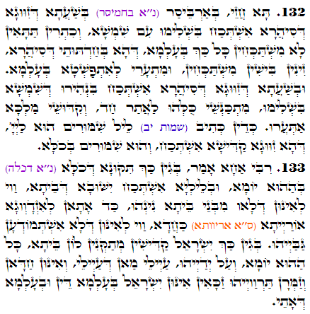 Holy Zohar text. Daily Zohar -3632
