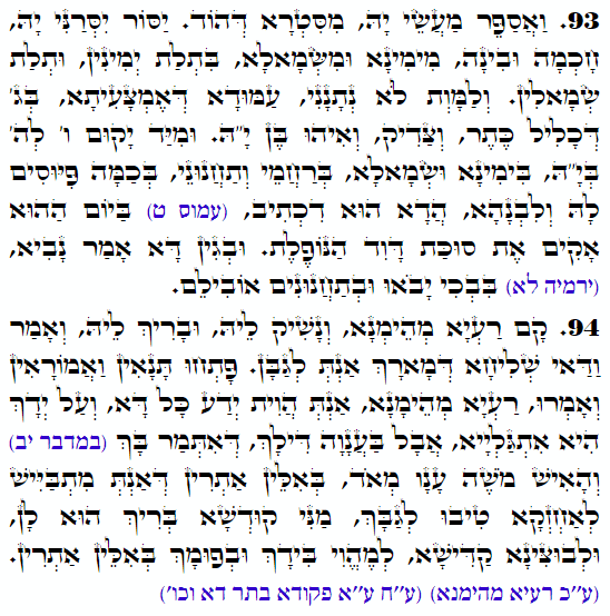 Holy Zohar text. Daily Zohar -3651
