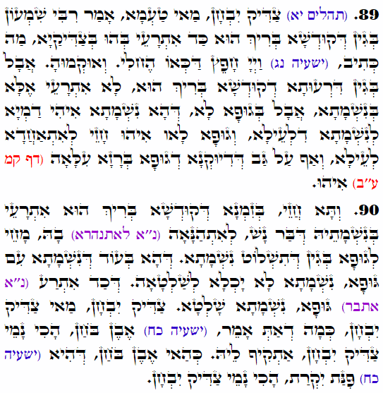 Holy Zohar text. Daily Zohar -3783