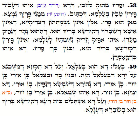 Holy Zohar text. Daily Zohar -3883