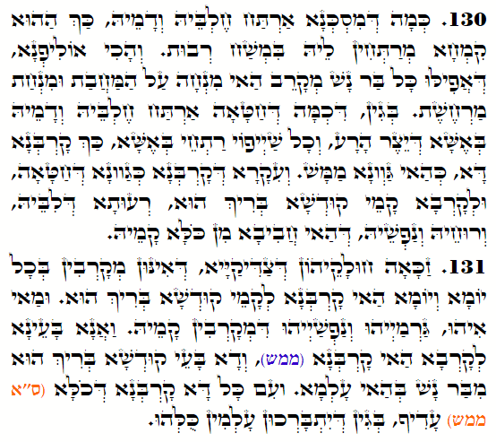 Holy Zohar text. Daily Zohar -3893