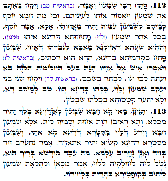 Holy Zohar text. Daily Zohar -3933