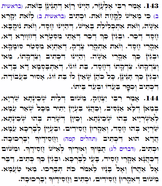 Holy Zohar text. Daily Zohar -3966