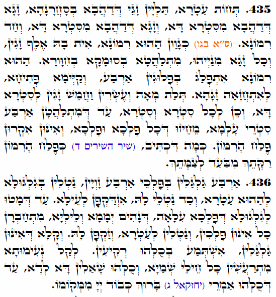 Holy Zohar text. Daily Zohar -4038