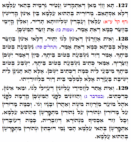  Holy Zohar text. Daily Zohar -4099