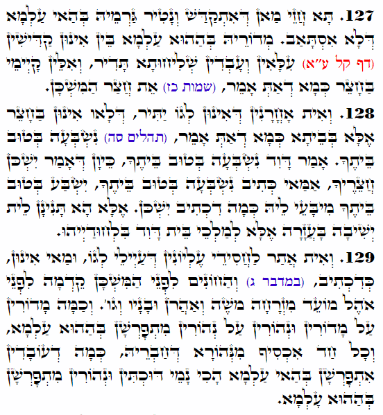 Holy Zohar text. Daily Zohar -4099