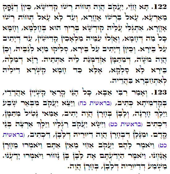  Holy Zohar text. Daily Zohar -4113