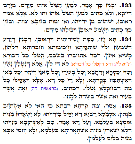  Holy Zohar text. Daily Zohar -4124