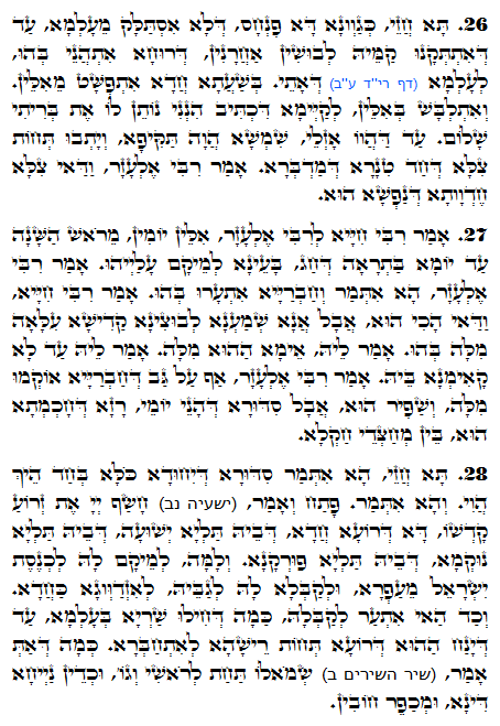 Holy Zohar text. Daily Zohar -1078