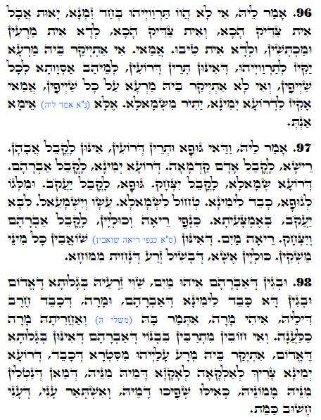 Holy Zohar text. Daily Zohar -1104
