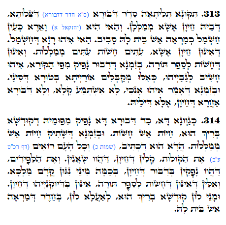 Holy Zohar text. Daily Zohar -1180