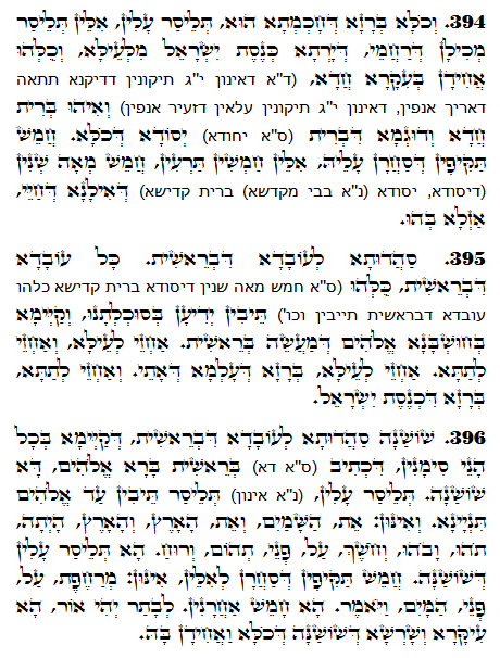 Holy Zohar text. Daily Zohar -1210