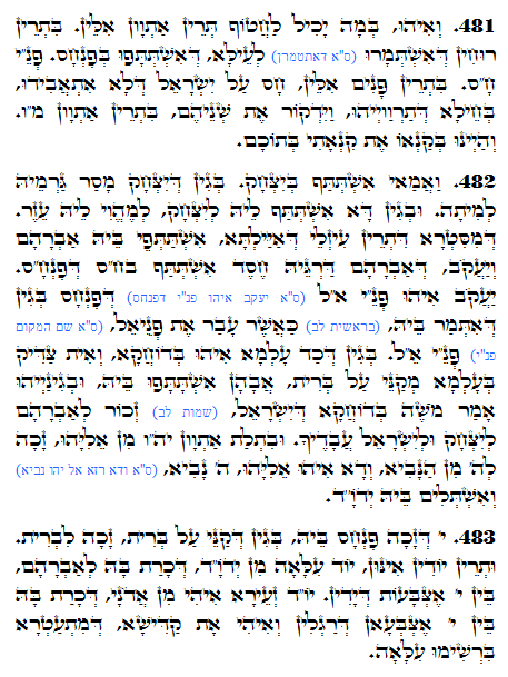 Holy Zohar text. Daily Zohar -1241