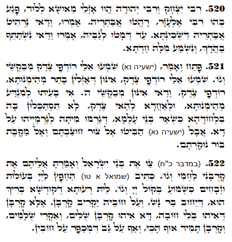 Holy Zohar text. Daily Zohar -1255