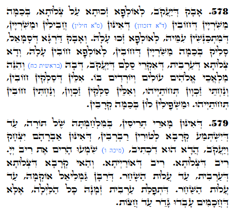 Holy Zohar text. Daily Zohar -1277