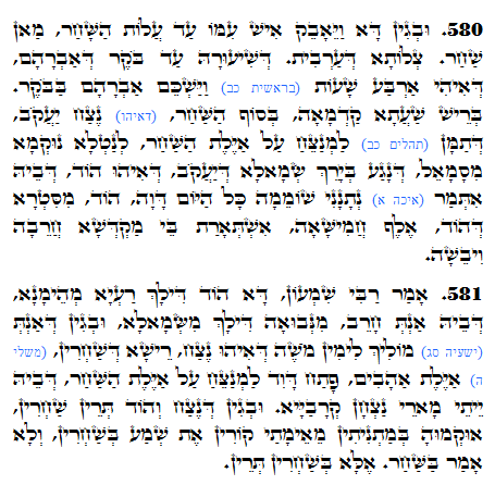 Holy Zohar text. Daily Zohar -1278