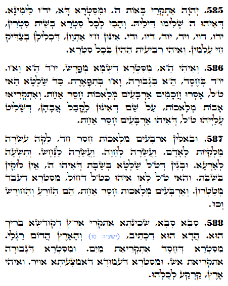 Holy Zohar text. Daily Zohar -1280