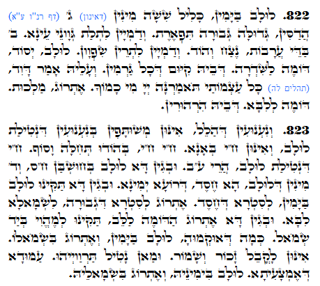 Texto do Zorah Sagrado. Zohar Diário -1369